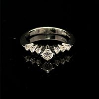 Anello Donna Solitario in Oro Diamante Cianfrone Gioielli ANOR-85-198